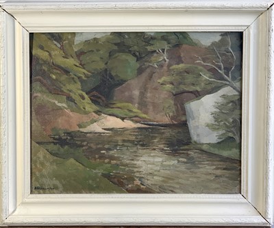 Lot 196 - Margaret WARDMAN (1922- 2020) River Wharf,...