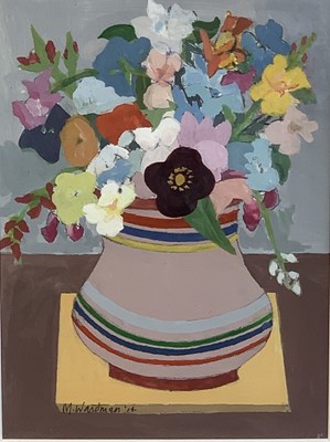 Lot 190 - Margaret WARDMAN (1922- 2020 ) Flowers in a...