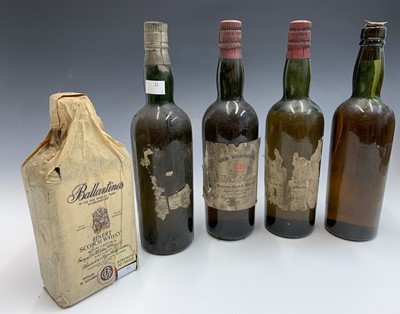 Lot 23 - A vintage bottle of Ballantine's finest Scotch...