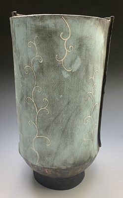 Lot 535 - Sarah DUNSTAN (b.1969) A large bisque fired...