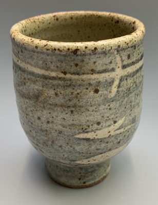 Lot 516 - Jim MALONE (b.1946) A stoneware yunomi...