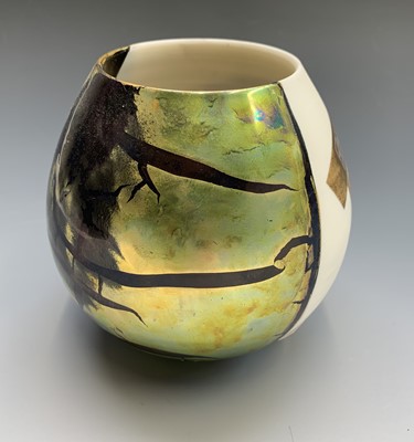 Lot 501 - Tony LAVERICK (b.1961) A studio porcelain vase...