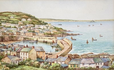 Lot 70 - Thomas Herbert VICTOR (1894-1980) Mousehole...