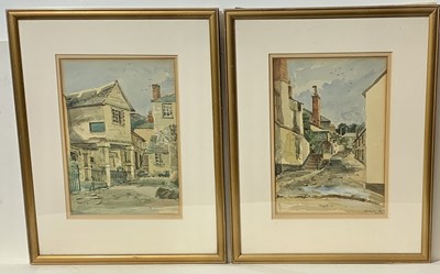 Lot 58 - Michael STONE 'Xmas Lights, Mousehole' Pastel...