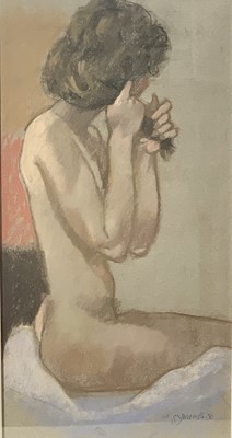 Lot 52 - Ken SYMONDS (1927-2010) Valerie tying her hair...