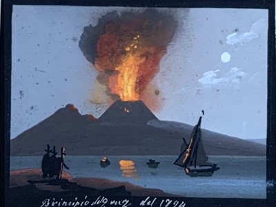 Lot 1126 - Neopolitan School The Vesuvius Eruption of...