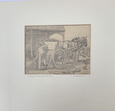 Lot 1361 - Stanley Roy BADMIN (1906-1989) The Tip Cart...
