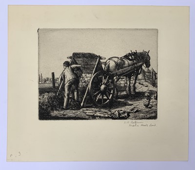 Lot 1362 - Stanley Roy BADMIN (1906-1989) The Tip Cart...