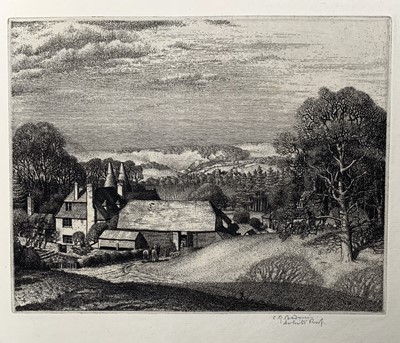 Lot 1367 - Stanley Roy BADMIN (1906-1989) Evening light...