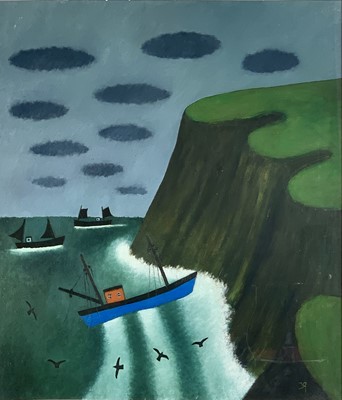 Lot 351 - Joan GILLCHREST (1918-2008) Boats a Bobbing...