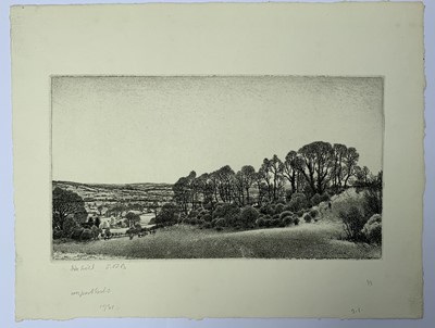 Lot 1370 - Stanley Roy BADMIN (1906-1989) Ide Hill 1931...