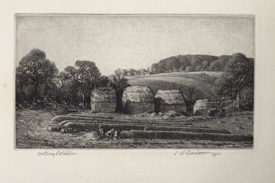 Lot 1377 - Stanley Roy BADMIN (1906-1989) Sorting...