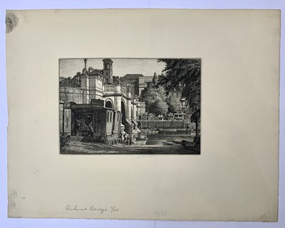 Lot 1383 - Stanley Roy BADMIN (1906-1989) Richmond Bridge...