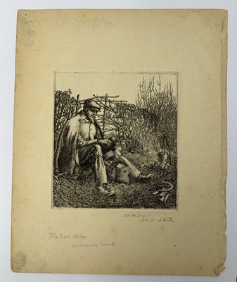 Lot 1395 - Stanley Roy BADMIN (1906-1989) The Old Hedger...
