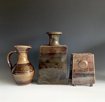 Lot 512 - Three pieces of studio pottery possibly by...
