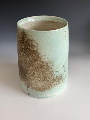 Lot 511 - A Jack Doherty porcelain vase of tapering form...