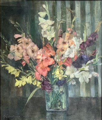 Lot 1155 - A. Constance RICHARDSON Flowers in a glass...