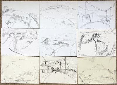 Lot 163 - Julian DYSON (1936-2003) 9 drawings