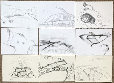 Lot 164 - Julian DYSON (1936-2003) 9 drawings