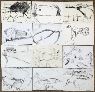 Lot 168 - Julian DYSON (1936-2003) 12 drawings
