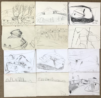 Lot 169 - Julian DYSON (1936-2003) 12 drawings