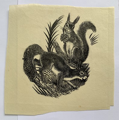 Lot 1403 - Clifford Cyril WEBB (1895-1972) Squirrels...