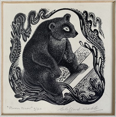 Lot 1405 - Clifford Cyril WEBB (1895-1972) Brown Bear...