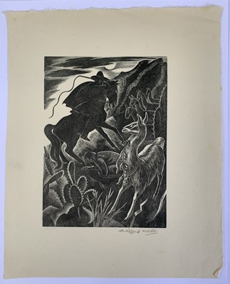 Lot 1411 - Clifford Cyril WEBB (1895-1972) Dark Horseman...