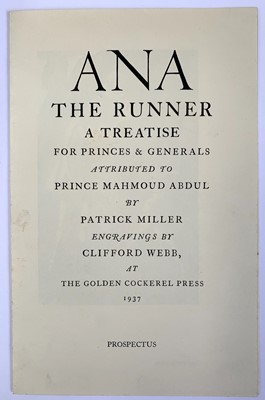 Lot 1415 - Clifford Cyril WEBB (1895-1972) 'Ana, the...