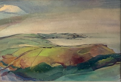 Lot 237 - Mary STORK (1938-2007) Land's End from...