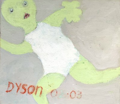 Lot 224 - Julian DYSON (1936-2003) James Oil on canvas...