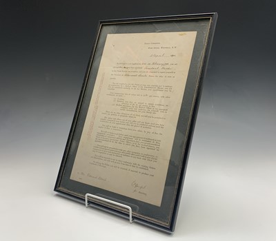 Lot 20 - A late Victorian prison warders document,...