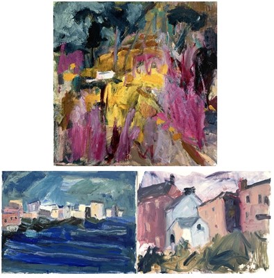 Lot 1184 - Sheila Macnab MACMILLAN (1928-2018) Three oils...