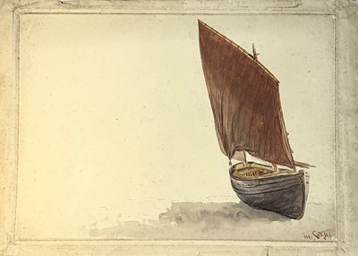 Lot 234 - Charles Napier HEMY (1841-1917) Fishing Boat...