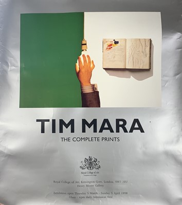 Lot 1201 - A Roll of exhibition posters including Patrick...