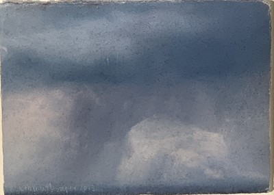 Lot 285 - Mattew DRAPER Squall Pastel Signed and dated...