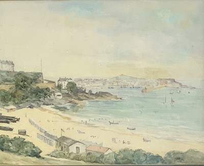 Lot 323 - William Banks FORTESCUE (c.1855-1924) St Ives-...