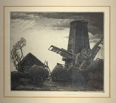 Lot 1430 - Stanley Roy BADMIN (1906-1989) Mill Sails...