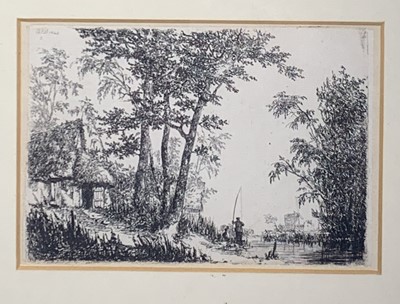 Lot 1435 - Edward Thomas DANIELL (1804-1842) Two framed...
