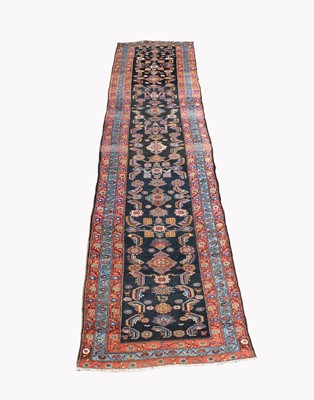 Lot 481 - A Hamadan runner, North West Persia, the...