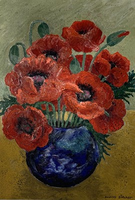 Lot 360 - Minou STEINER (1939-2008) Floral Still Life -...