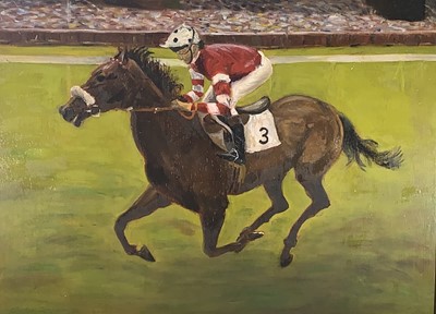 Lot 365 - Charles Walter SIMPSON (1885-1971) Cantering...
