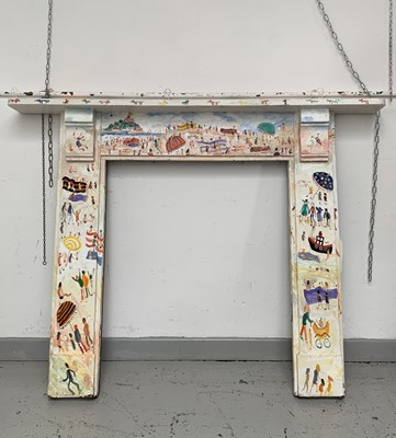 Lot 498 - Simeon STAFFORD (b.1956) A wooden fire...