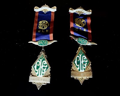 Lot 231 - RAOB Medals - 2 Silver Deputy Prov.Grand Primo...