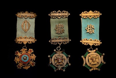 Lot 232 - RAOB Medals - 3 better quality silver Roll of...