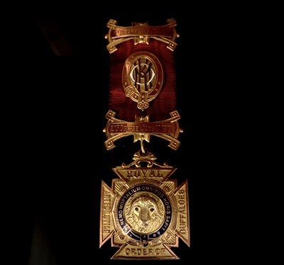 Lot 255 - RAOB Medals - 9ct gold 3rd Degree Medal...