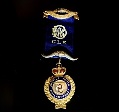 Lot 258 - RAOB Medals - Medal marked 9ct issued by...