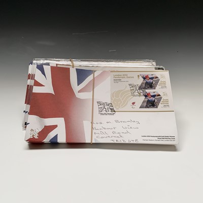 Lot 353 - London 2012 Olympics - 60 FDC's Gold Medal...