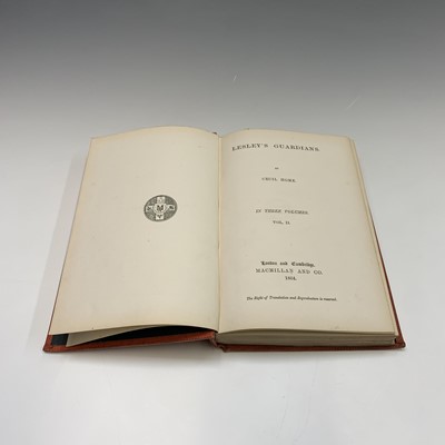 Lot 1217 - THREE DECKER NOVEL. "Lesley's Guardians." by...