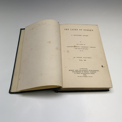 Lot 1217A - THREE DECKER NOVEL "The Laird of Norlaw." by...
